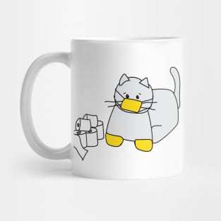 Corona Cat Yellow Mug